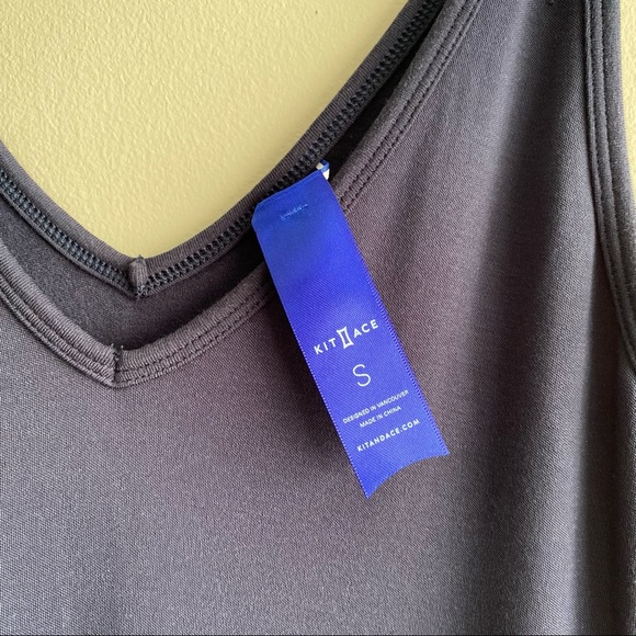 Kit and Ace Good Feels Jumpsuit Navy Small Brushed French Terry Soft Lounge - Picture 4 of 9